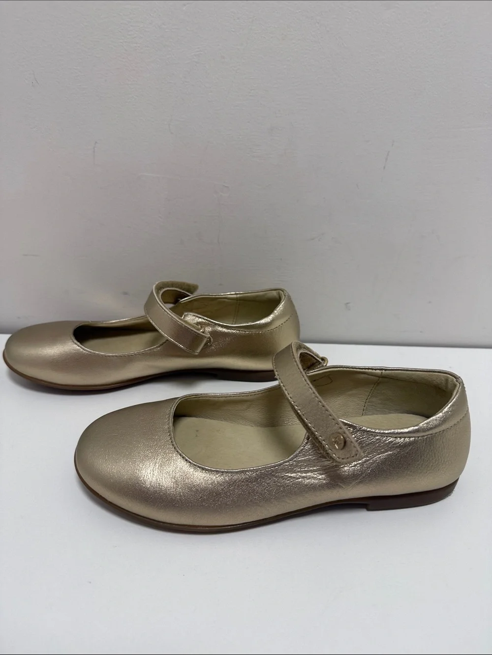 NATURINO GIRL'S DARLING MARY JANE FLATS - CIPRIA  sz 1.5 or 32 EU